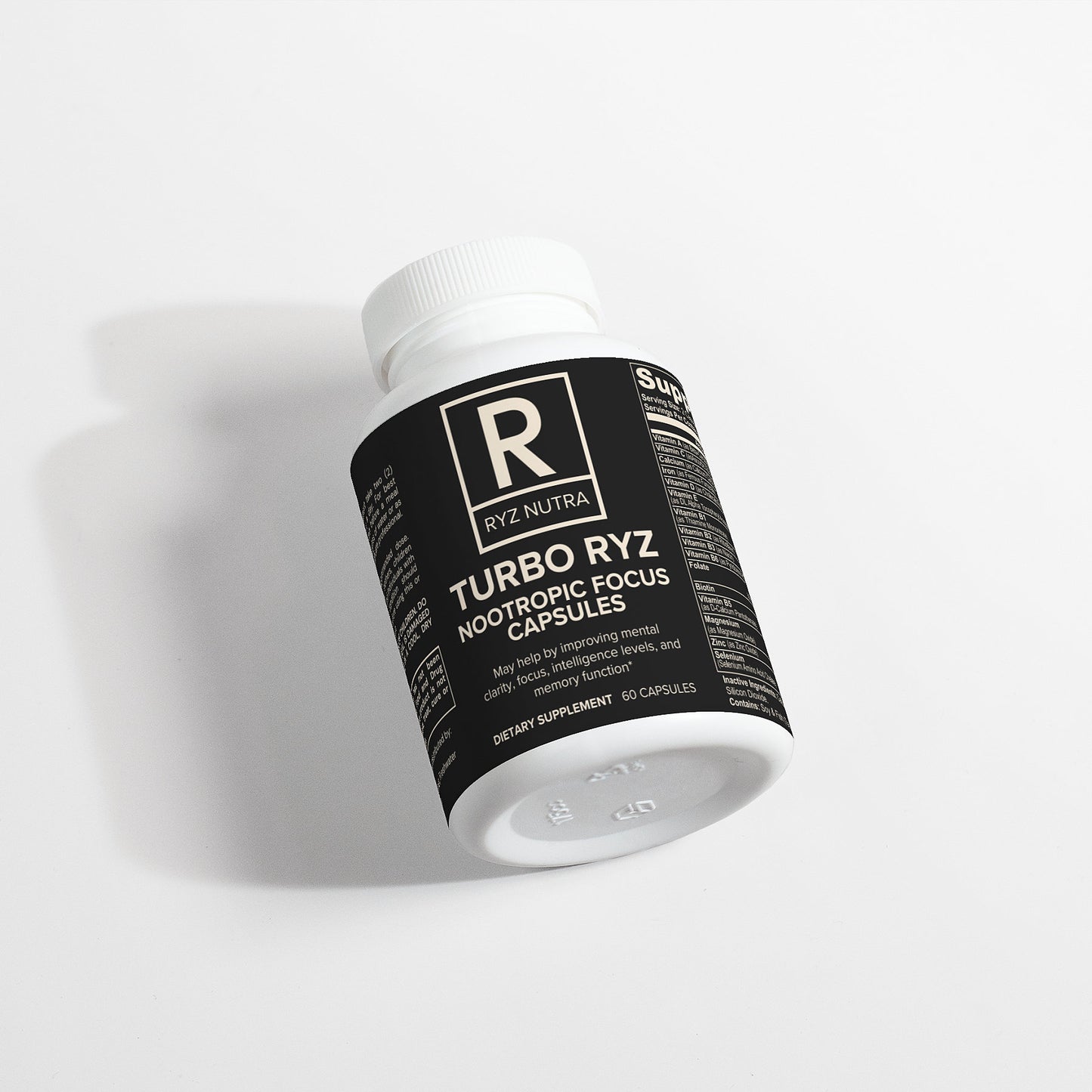 Turbo Ryz Nootropic Focus Capsules